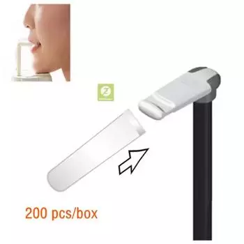 200 шт. одноразовые стоматологические панорамные крышки для прикуса, защитная пленка, принадлежности для стоматологической клиники, стоматологические изделия one size