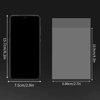 200 шт. Пакеты для печенья, самозапечатывающиеся пакеты, многоразовые пакеты для печенья и закусок One Size
