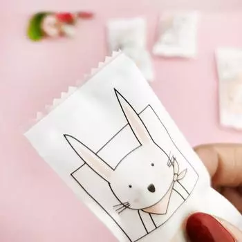 200 шт. Пластиковые пакеты для сахара и нуги, обертки для конфет с арахисом, упаковка для конфет ручной работы, украшения для выпечки, десертов, закусок, упаковочные пакеты