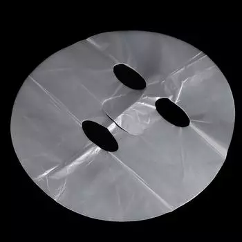 200 шт. Полнолицевая маска для очистки лица Пластиковая пленка Бумага Одноразовый инструмент для красоты лица