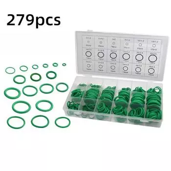 200 шт. резиновых втулок для монтажной пластины, комплект заглушек для отверстий в брандмауэре, комплект шайб для проводов O-ring & O-ring & standard & 279pcs/box зелёный