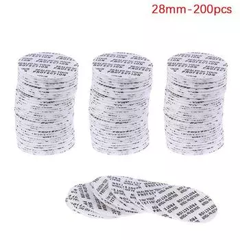200 шт. самоклеящаяся пена, чувствительная к давлению, герметичная крышка, подкладка, устойчивая к взлому, для косметической банки, бутылки, горшка 20 мм-82 мм 28mm-200pcs