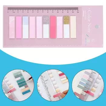 200 шт. самоклеящиеся наклейки для индексов, водонепроницаемые этикетки для индексов, клейкие этикетки для заметок, метки для страниц книг, записываемые вкладки для индексов файлов 1