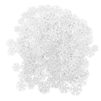 200 шт. снежинки деревянные ломтики 20 мм 25 мм 30 мм 35 мм рождественские белые снежинки украшения для поделок своими руками