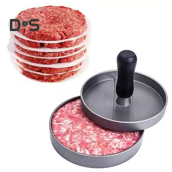 200 шт. термостойкая бумага для пирожков с гамбургерами, сепаратор для мяса, экологически чистая подкладка для блинов с мясом для барбекю, бумажная подкладка 10cm Square коричневый