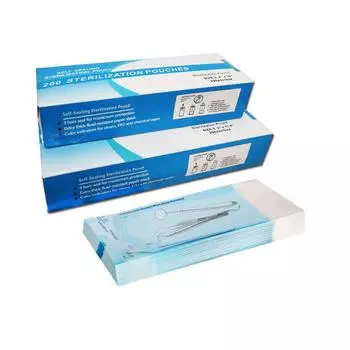 200 шт./упак. бумага для стоматологии, самозапечатывающиеся пакеты для стерилизации, стоматологические инструменты для одонтологии, инструменты для татуировки, аксессуары для дизайна ногтей