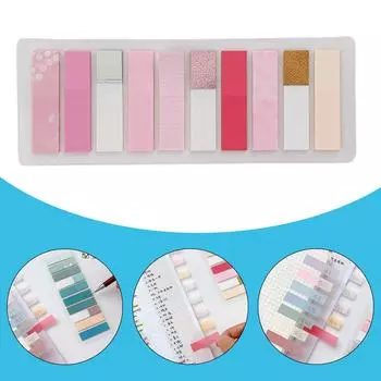 200 шт. водонепроницаемых индексных этикеток, закладок для чтения, записываемых файловых этикеток, индексных вкладок для планировщика, календаря, папки для ноутбука 5