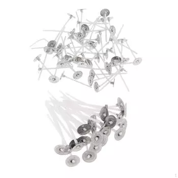 200 шт. высококачественных фитилей для свечей диаметром 35 мм, готовых к изготовлению