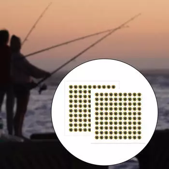 200 штук 3D-моделирование рыболовных приманок для глаз, материалы для привязывания мух своими руками, смола 3mm