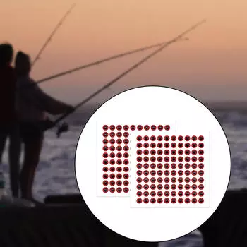 200 штук 3D приманки с глазами для рыбалки DIY аксессуар портативный полимерный реалистичный мушка 3mm