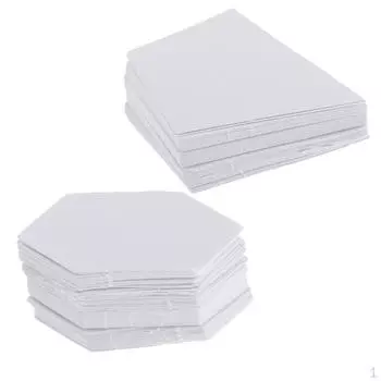 200 штук ромбовидных бумажных шаблонов для лоскутного шитья