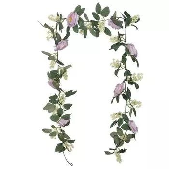 200 см искусственная гирлянда из камелии с листьями, шелковые украшения из виноградной лозы камелии, искусственные листья, цветочная зелень для свадьбы, стены, сада, домашний декор для вечеринки шампанского