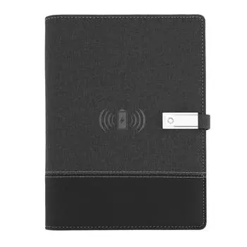 200 страниц настольная лампа беспроводной зарядки ноутбук мобильный блок питания A5 смарт-блокнот твердый переплет заметки