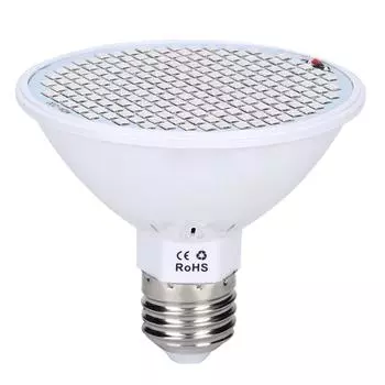 200-светодиодная лампа для растений E27 30 Вт, лампа для выращивания растений 85?265 В для выращивания цветочных растений