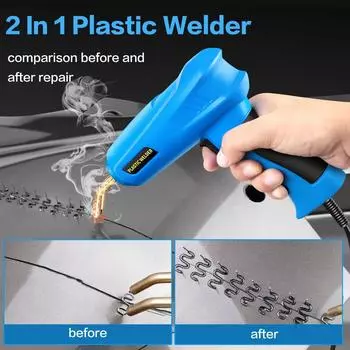200 Вт 110 В 220 В высокомощный автомобильный ремонтный аппарат для бампера пластиковый ремонт сварочный гвоздь пластиковый инструмент XC-200 us чёрный