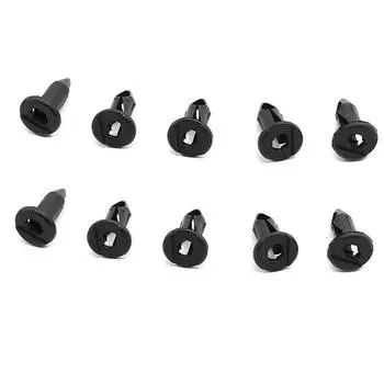200PCS ATV 8mm Rivet Fairing Body Trim Panel Fastener Screw Clips Plug Kit