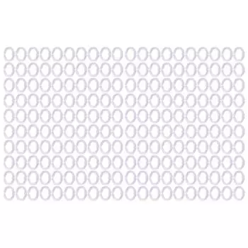 200PCS PP Plastic Chicken Beak Clasps Reusable Rooster Mouth Snap Ring Poultry Farming SuppliesL