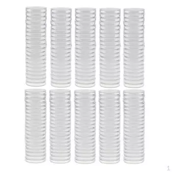 200шт 30/38мм пластиковый футляр для хранения монет