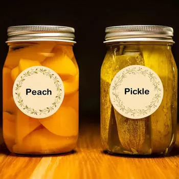 200x подарочных этикеток для коробок, наклеек, этикеток для банок, поделок для бутылок, пустых продуктов питания