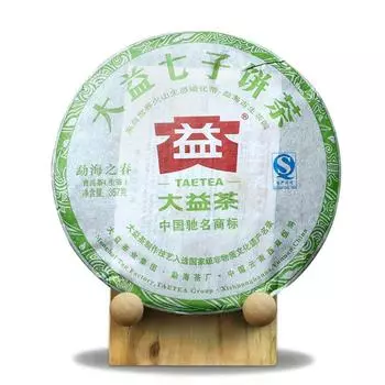 2012 TAETEA Весна Мэнхая Сырой чай Пуэр партия 201 Чай Шен Пуэр 357г 357g