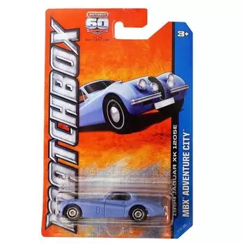 2013 Matchbox MBX Adventure City 1954 Jaguar XK 1205E by Mattel - - [item]