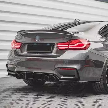 2014-2020 F82 F83 M4 Задний отвал с фиксированным крылом