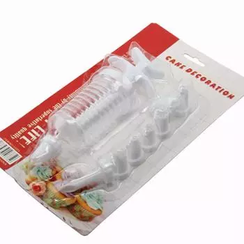 2014 Icing Трубопроводный шприц Насадки 8 насадок Набор инструментов Новый Deco