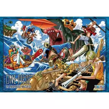 2014 Пазл из частей - One Piece Naval Battle (Мини), популярная корейская головоломка