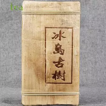 2015 Guhua Suiyue Guhua чистый материал золотой лист пуэр древний чай сырой кирпичный чай 500 г 500g