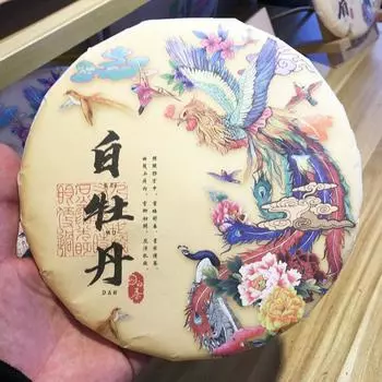 2016 Белый пион Fuding Белый чай High Muontain Белый пион Бай Ча Торт с ароматным цветком 350г 350g