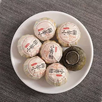 2016 Гуандун Синьхуэй Мандарин Юньнань Пуэр Спелый чай Мандариновый Шу Пуэр Чай 100g