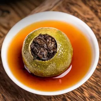 2016 Гуандун Синьхуэй Мандариновый Пуэр Спелый Чай Маленький Зеленый Мандариновый Шу Пуэр 100g