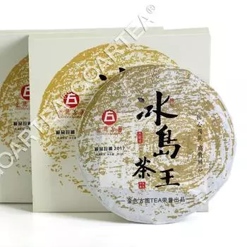 2017 357г Юньнань Пуэр Чай Пуэр Пуэр Исландский Король Сырой Торт Весеннее Древнее Дерево