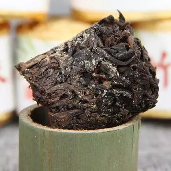 2017 год Верховный Бамбуковый Биндао Древний Пуэр Чай Юньнань Пуэр Спелый 500г