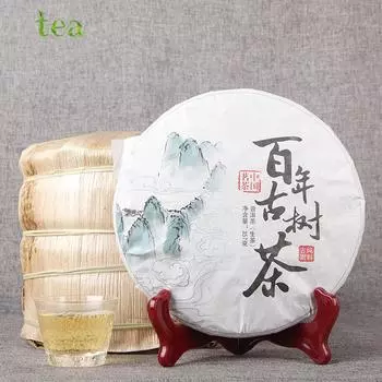 2017 Gushu Tea Pu er Raw Tea 357g Cake Традиционный ручной работы Pu er Чистые ингредиенты 357g