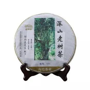 2017 Лао Тонг Чжи Шен Пуэр Юньнань Шэнь Шань Сырой чай из старого дерева Хайвань Шэн Пуэр