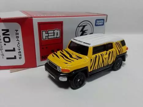 2017 Tomica Event Модель № 11 Toyota FJ Cruiser Safari Технические характеристики Мой магазин с прозрачным чехлом CMC Доставка со склада Amazon