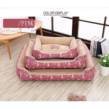 2017 зимняя теплая хлопковая кровать для собаки, уютный дом для маленьких и средних собак, питомник для кошек, щенков, спальный коврик, оптовая продажа, Cama Para Perro 60x45 cm