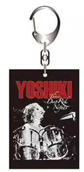 2018 Crimson Night MAKUHARI MESSE Официальный товар YOSHIKI брелок A [X JAPAN] 3DAYS-