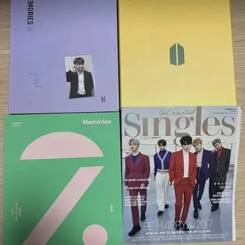2018 Memories Jungkook Photocard Полный комплект Bts Dvd