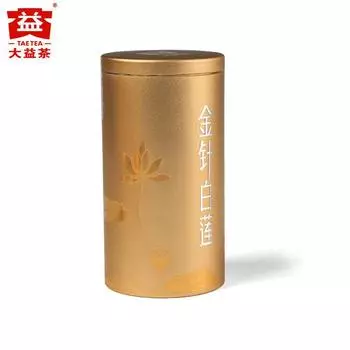 2018 Royal Menghai Dayi Golden Needle Белый Лотос Пуэр Спелый рассыпной чай 50г 50g