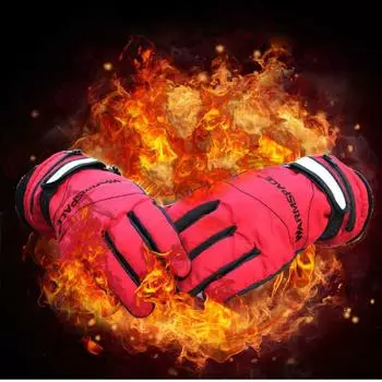 2018 Рука Назад Электрические Перчатки С Подогревом Перезаряжаемые Горячие Перчатки 4 Часа Лыжные Водонепроницаемые Ветрозащитные Перчатки С Подогревом Женские Зимние темно серый