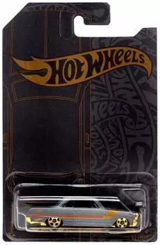2019 Hot Wheels 51st Anniversary Series Satin Chrome Scale Diecast Model Car & 63 1/64