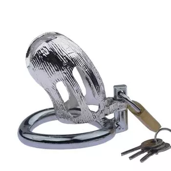 2019 Новый металлический замок верности мужской сексуальный птичья клетка гимнастический замок металлический маленький замок верности 40