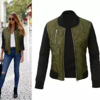 2019 весна осень зима модная куртка женская лоскутная повседневная куртка с длинным рукавом плюс размер 3XL S бордовый