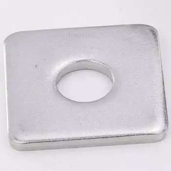 201 Квадратная прокладка из нержавеющей стали - M3/M4/M5/M6 Металлические квадратные прокладки M4 - 10x10x1