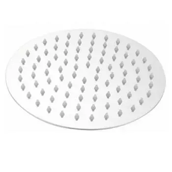 201 Нержавеющая сталь душевая головка 8 дюймов Высокое давление тропический душ головка для ванной комнаты Tour