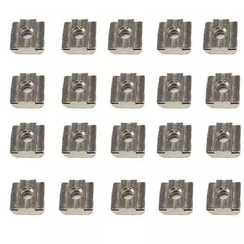 2020 3030 4040 4545 Т-образный паз Скользящий угольник Т-блок Т-образная гайка Гайки Молоток Гайка Для крепежа 30 size-M4