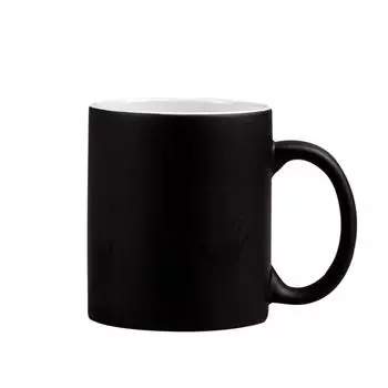 2020 Чашка с отпечатками рук с кровью. Термальная чашка для кофе, меняющая цвет. One Size чёрный