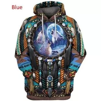 2020 Новый стиль толстовки с принтом в родном стиле для мужчин и женщин, классические толстовки с капюшоном, куртка с круглым вырезом, повседневная толстовка с 3D-принтом для косплея S